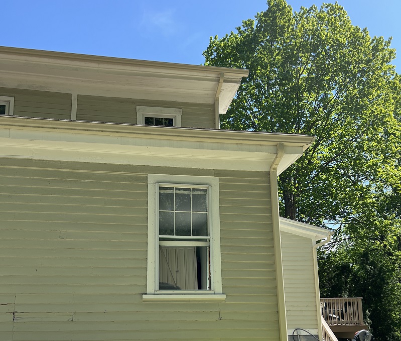 Side view double hung